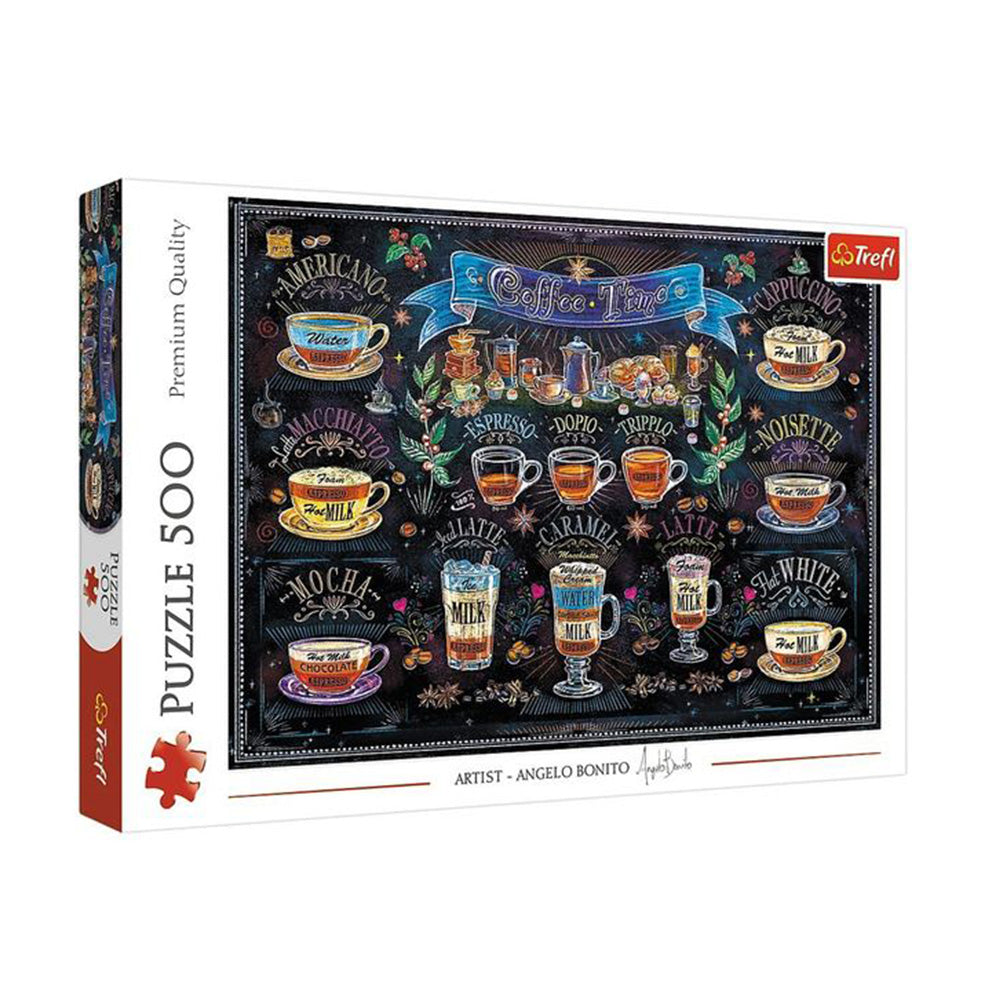Trefl Puzzle 500pcs Coffee time